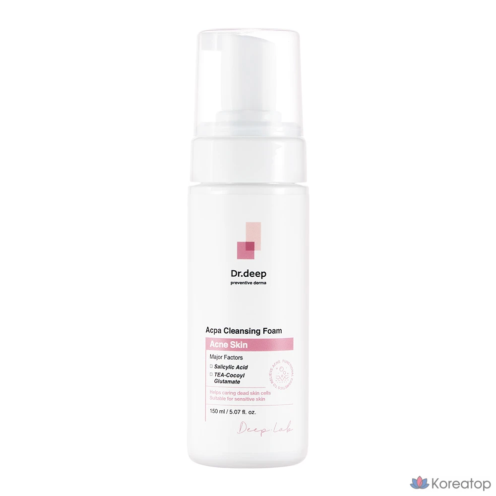 Очищающая пенка Dr. Deep Arcpa Cleansing Foam, 150 мл, 1 шт.