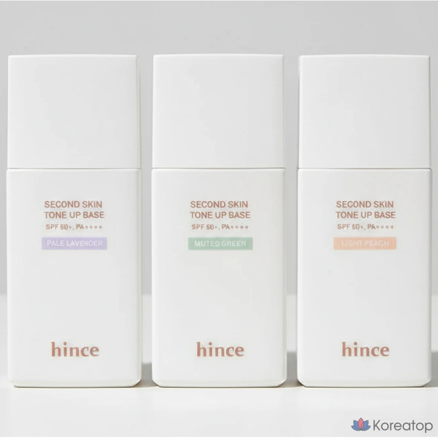 Тонер Hince Second Skin Tone Up Base, оттенок Muted Green, 35 мл, 1 шт.