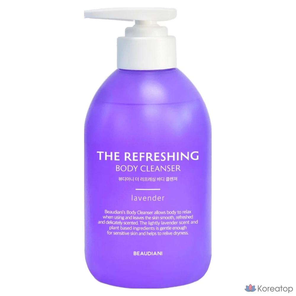 Очищающий гель для душа Beaudiani The Refreshing Body Cleanser Herbal Scent, 450 мл, 1 шт.