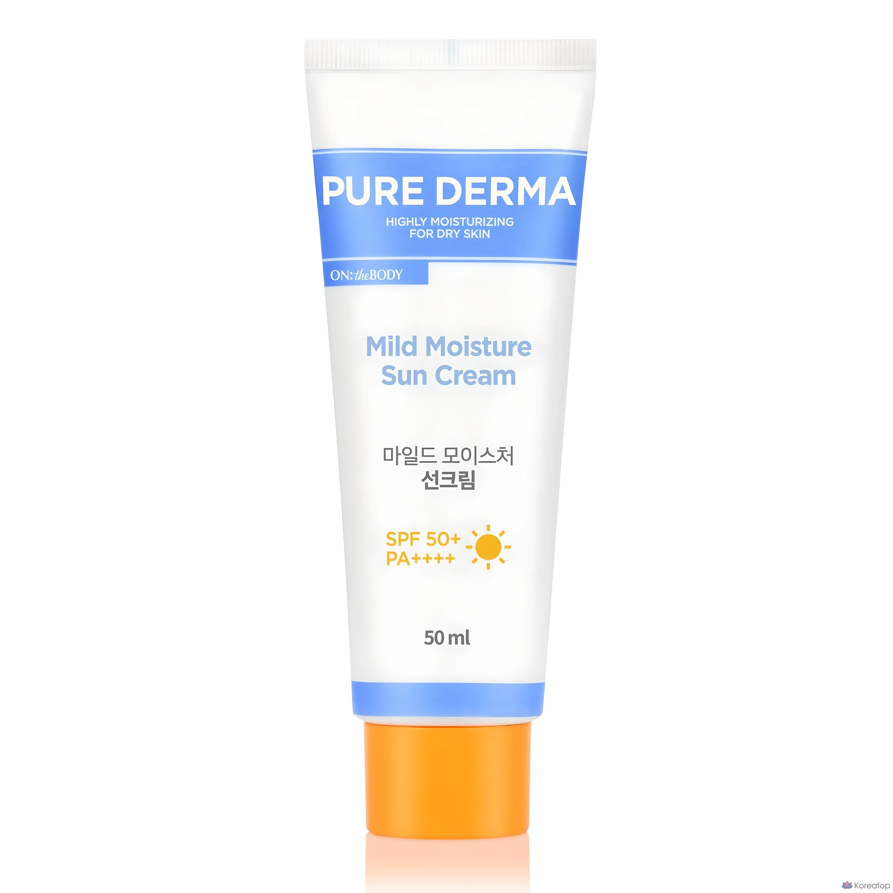 Солнцезащитный крем Pure Derma Mild Moisture Sun Cream SPF50+ PA++++, 50 мл, 1 шт.