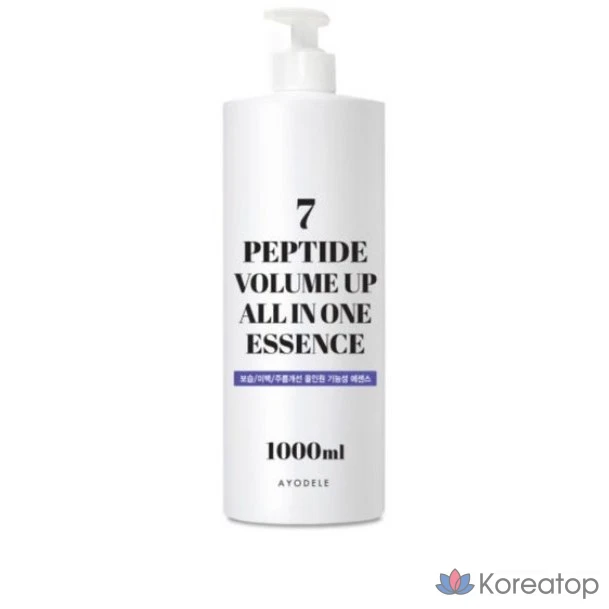 Эссенция AYODELE 7 Peptide Volume Up Moisturizing Whitening Wrinkle Care All-in-one, 1 л, 1 шт.