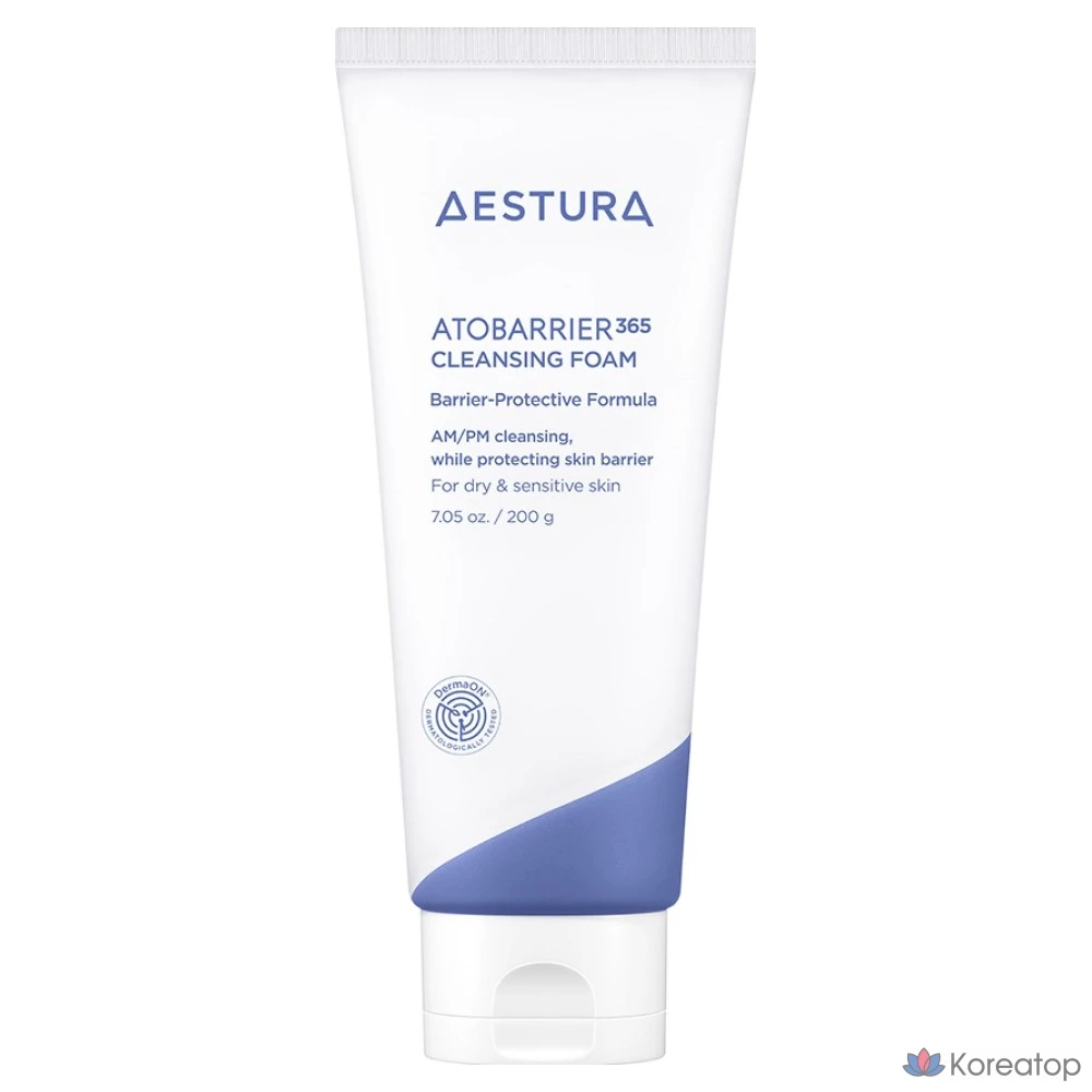 Очищающая пенка AESTURA Atobarrier 365 Cleansing Foam, 200 г, 1 шт.
