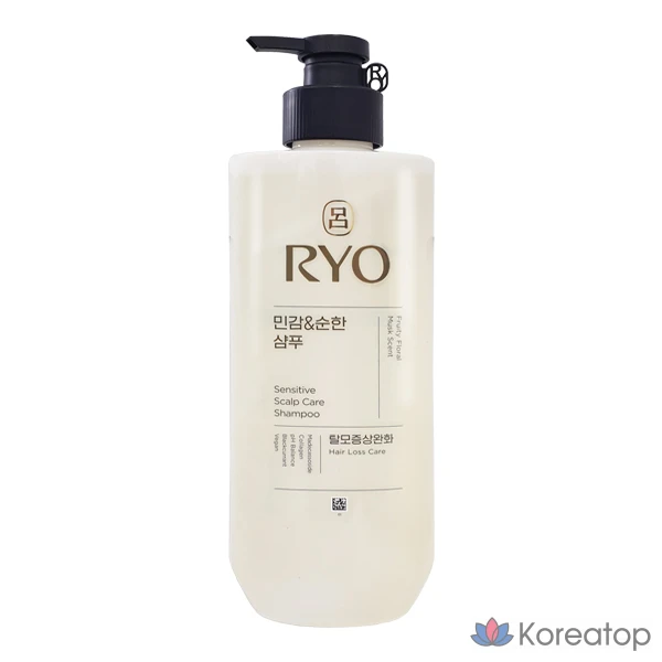 Шампунь Ryo Sensitive & Mild Shampoo, 592 мл, 1 шт.