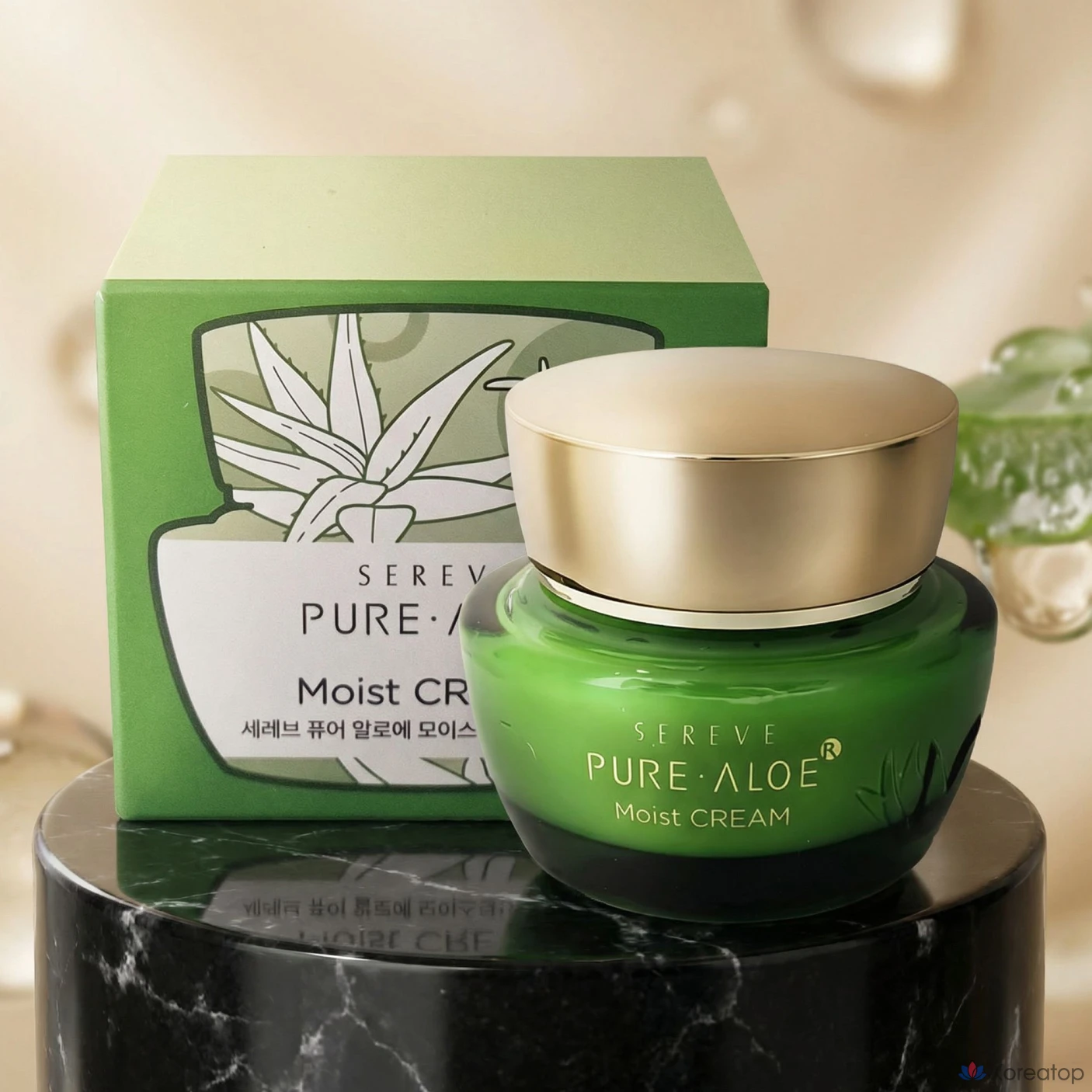 Крем KIM JEONG MOON Aloe CELERB Pure Aloe Moist Cream, 55 мл, 1 шт.