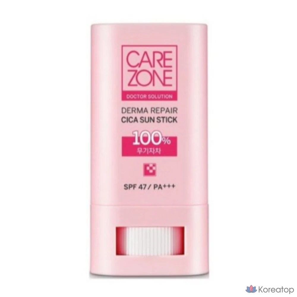 Солнцезащитный стик Carezone Derma Repair Cica Sun Stick SPF47, 20 г, 1 шт.