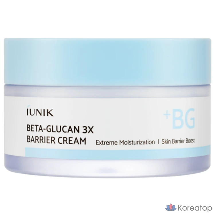 Крем iUNIK Beta-Glucan 3X Barrier Cream, 50 мл, 1 шт.