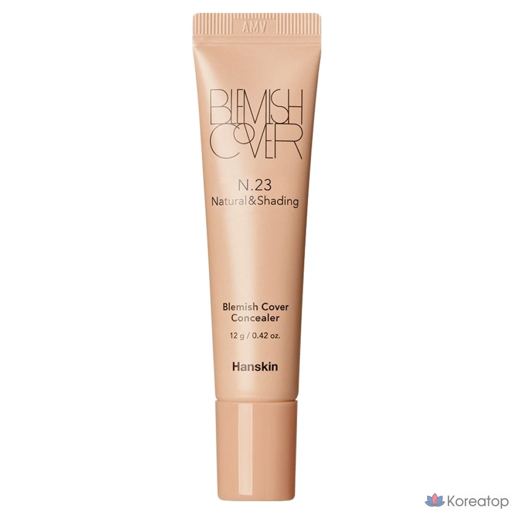 Консилер HANSKIN Blemish Cover Tube Concealer Color Edition, оттенок N 23 Natural, 12 г, 1 шт.