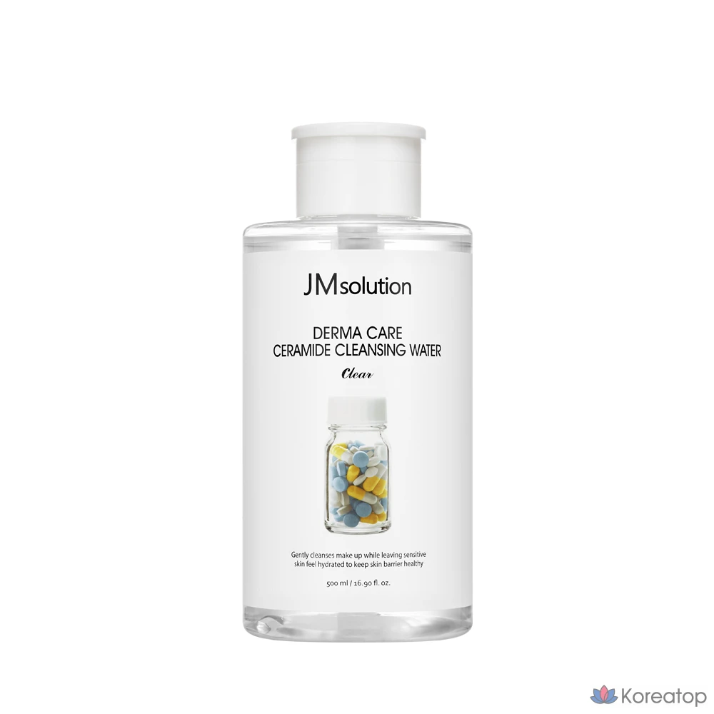 Очищающая вода JM Solution Derma Care Ceramide Cleansing Water, 500 мл, 1 шт.