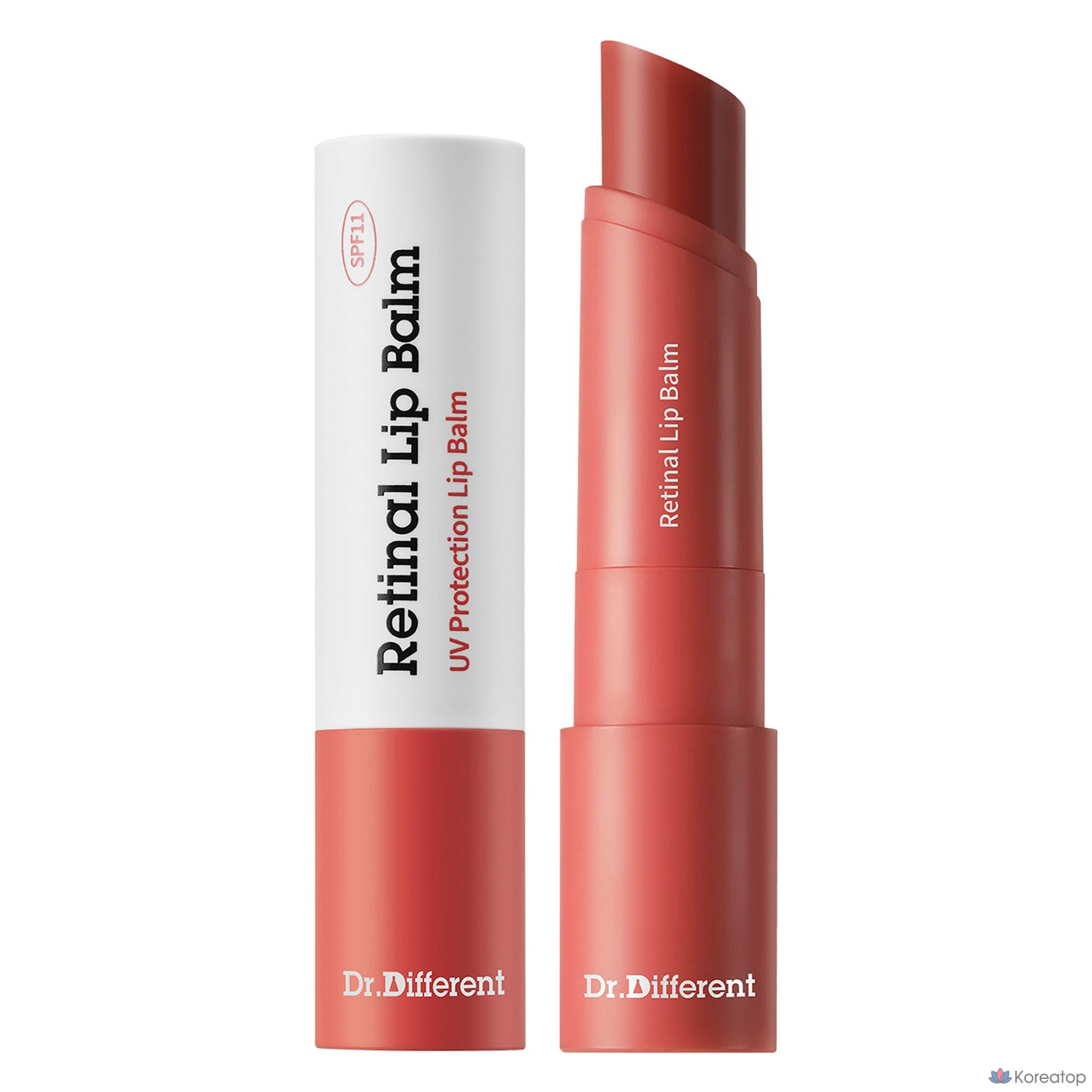 Бальзам для губ Dr. Different Retinal Lip Balm, Tinted, 4 г, 1 шт.
