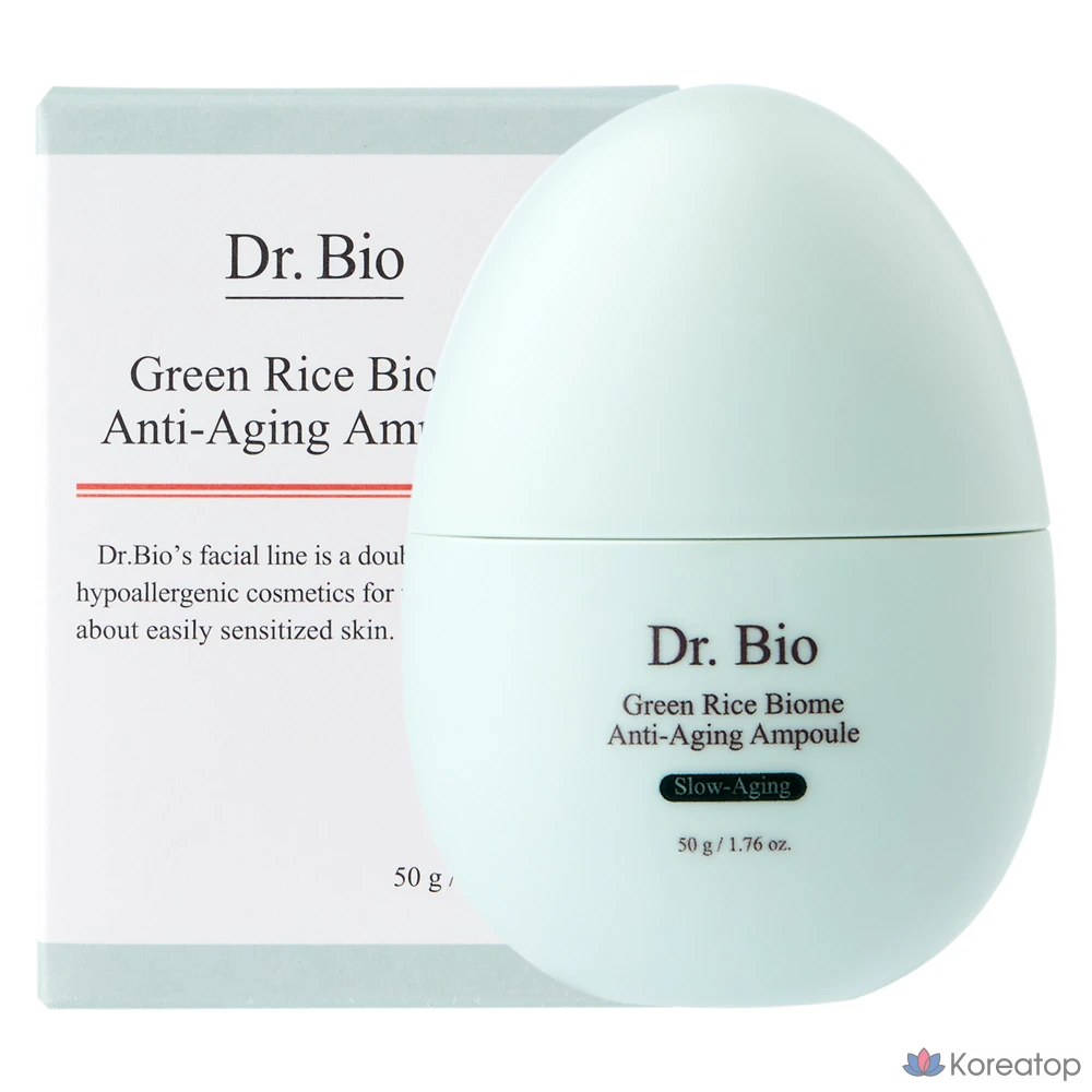 Ампульная сыворотка Dr. Bio Green Rice Biome Whitening Ampoule, 50 г, 1 шт.