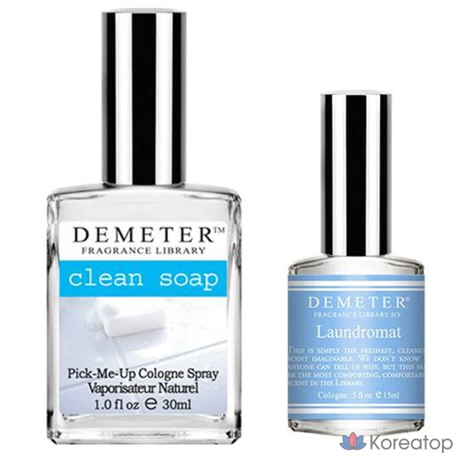 Набор для ухода Demeter Clean Soap 30 ml + Dry Cleaning Ode Cologne 15 ml Set, 1 шт.