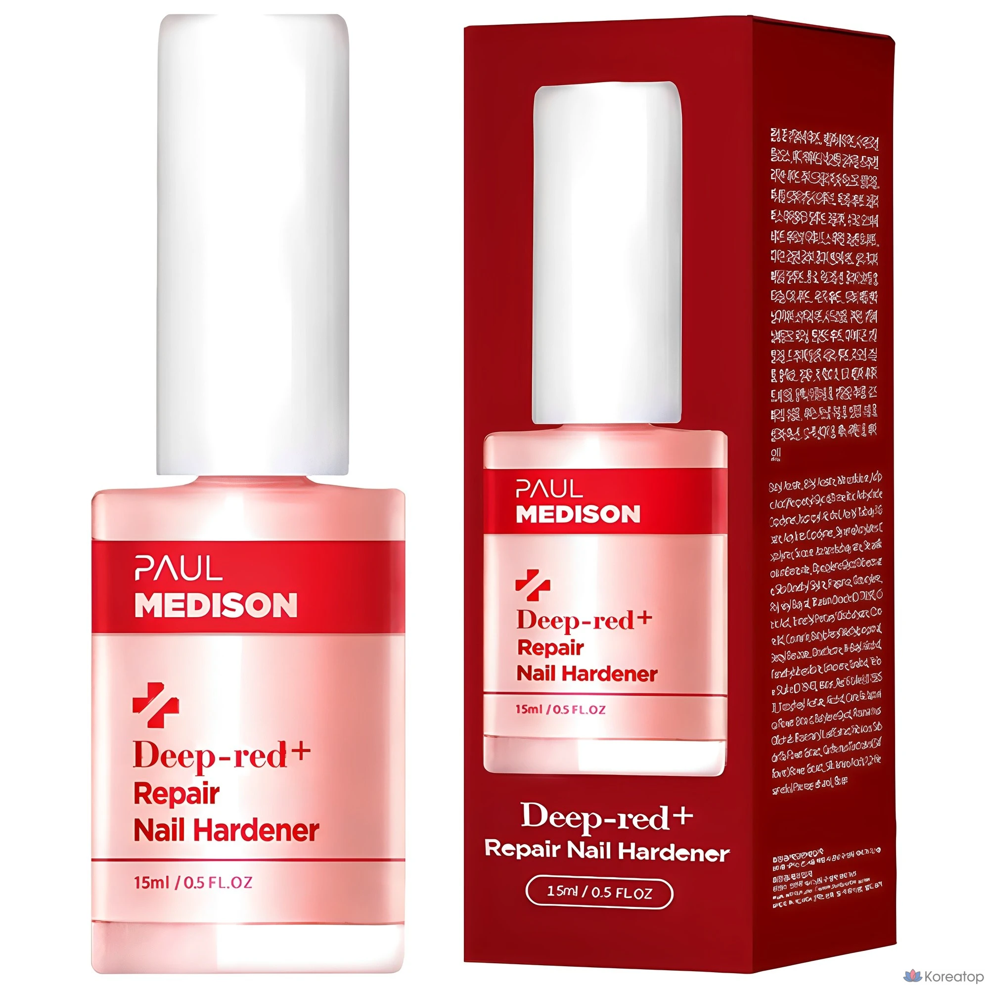 Средство для ухода за ногтями PAUL MEDISON Deep Red Repair Nail Treatment, 15 мл, 1 шт.