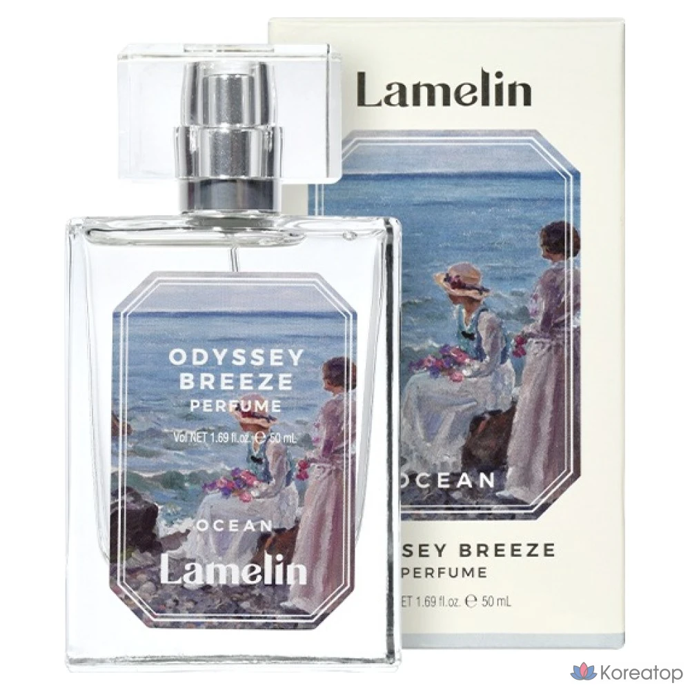 Парфюмированная вода Lamelin Odyssey Breeze Ocean Perfume, 50 мл, 1 шт.