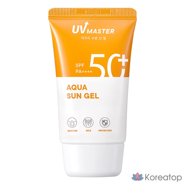Солнцезащитный крем Tony Moly UV Master Aqua Sun Gel SPF50+ PA++++, 50 мл, 1 шт.