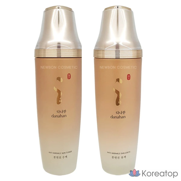 Набор для ухода Danahan Bonyeonjin 2-piece Set (Toner + Lotion), 1 шт.