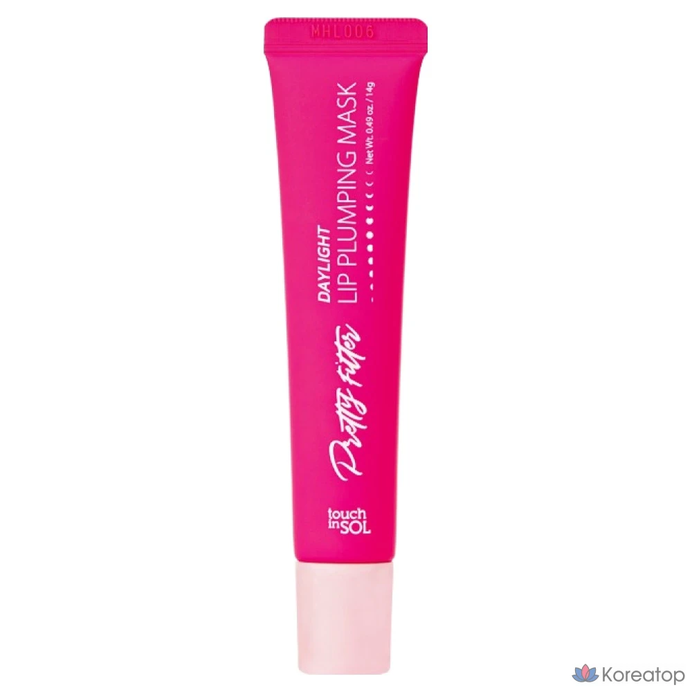 Бальзам для губ Touch in Sol Pretty Filter Daylight Lip Plumping Mask Tube Type, 1 шт.