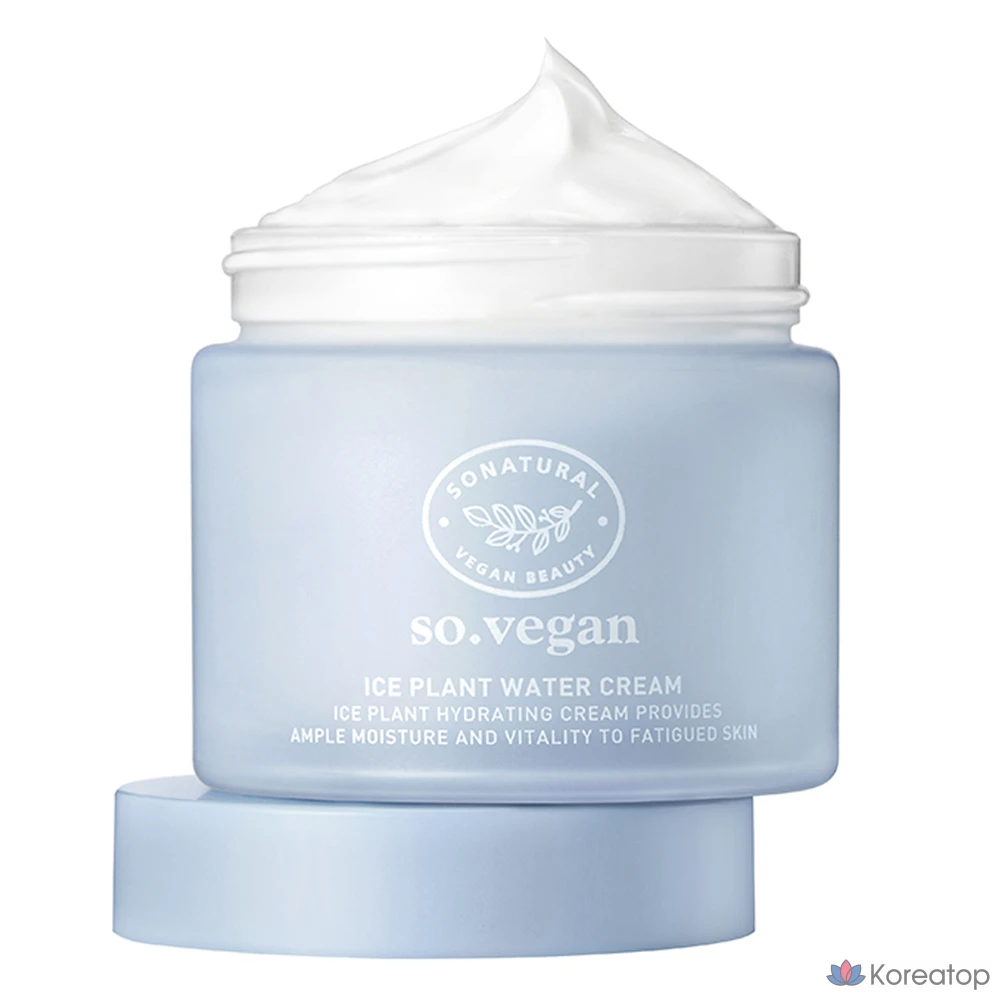 Крем для лица So Natural So Vegan Ice Plant Water Cream, 70 мл, 1 шт.