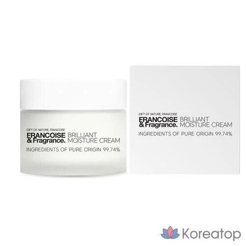 Крем для лица Francoise&amp;fragrance. Glossy Moisture Cream Premium, 100 мл, 1 шт.