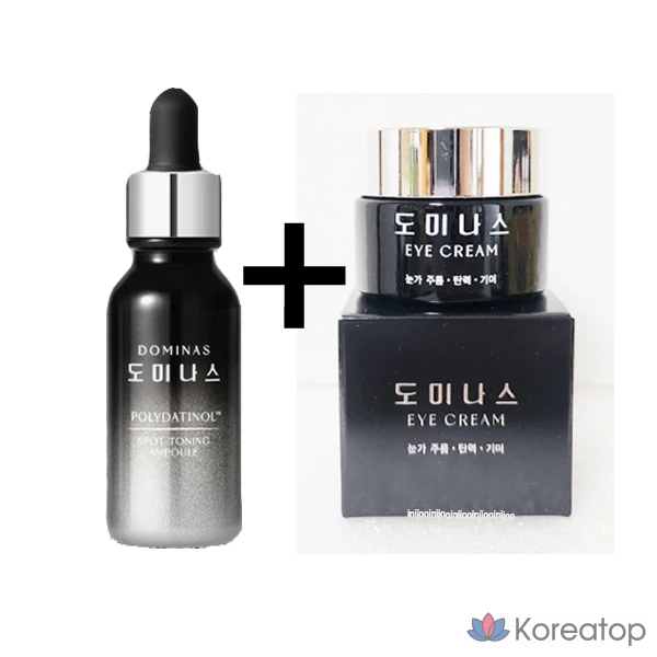 Ампульная сыворотка Dominas Tranexamic Acid Ampoule + Крем для глаз, 20 мл + 20 мл, 1 шт.