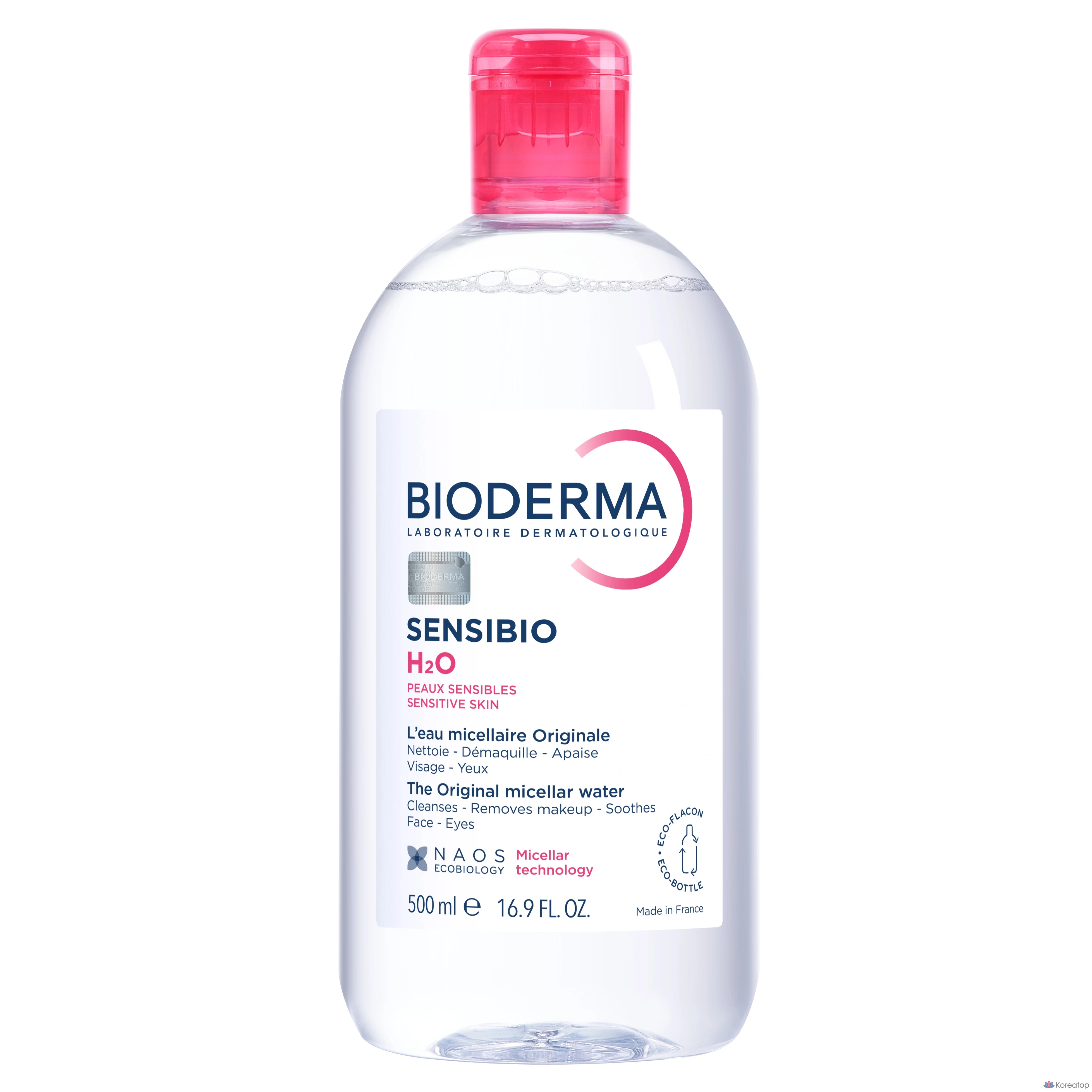Мицеллярная вода Bioderma Sensibio H2O, 500 мл, 1 шт.