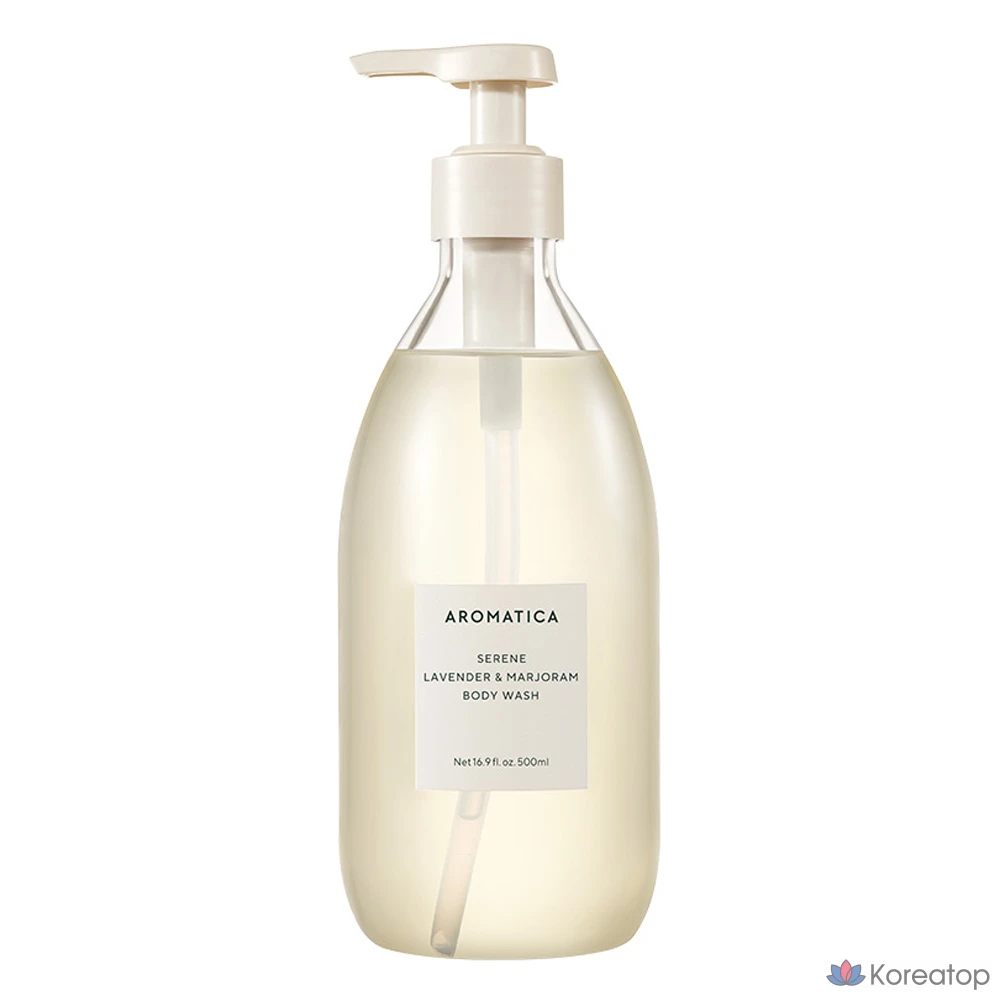 Гель для душа Aromatica Serene Body Wash Lavender & Marjoram, 500 мл, 1 шт.