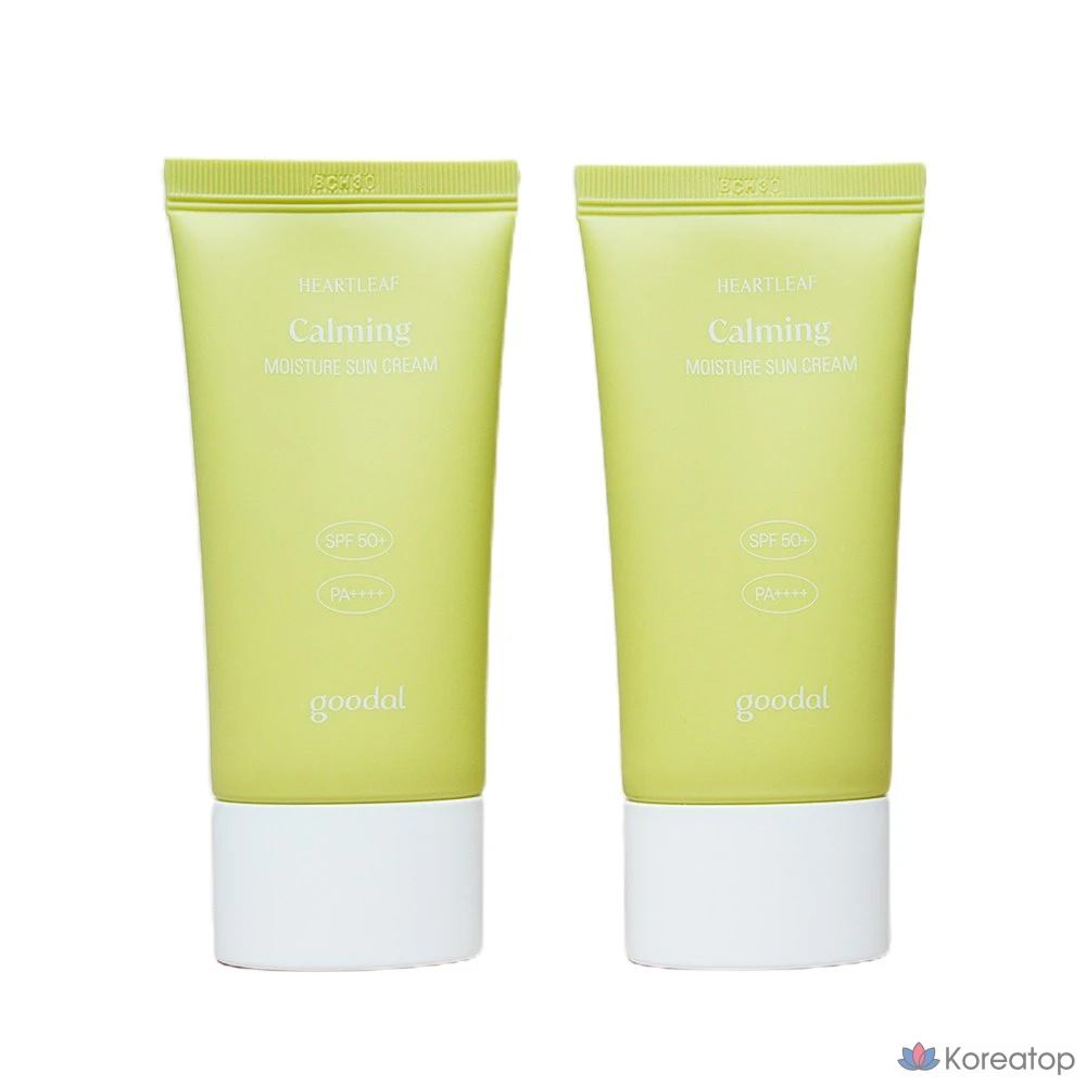 Солнцезащитный крем Goodal Heartleaf Calming Moisture Sun Cream, 100 мл, 1 шт.