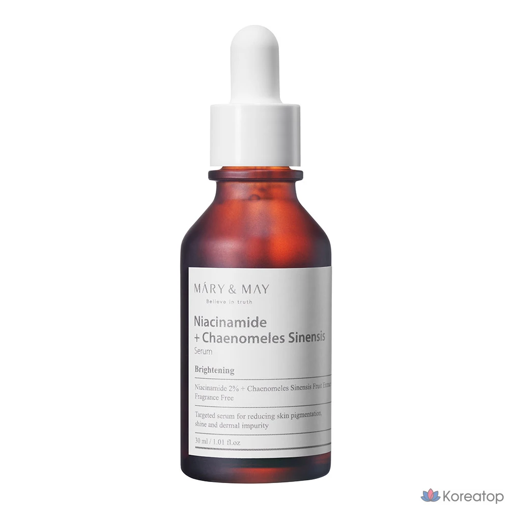 Сыворотка Mary&amp;May Niacinamide + Chaenomeles Sinensis Fruit Extract, 30 мл, 1 шт.