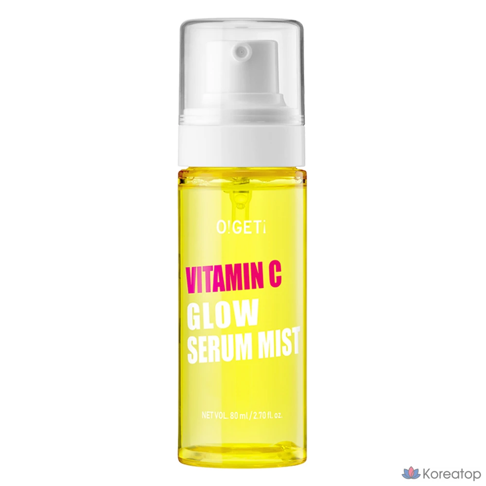 Сыворотка-мист O!GETi Vitamin C Glow Serum Mist, 80 мл, 1 шт.
