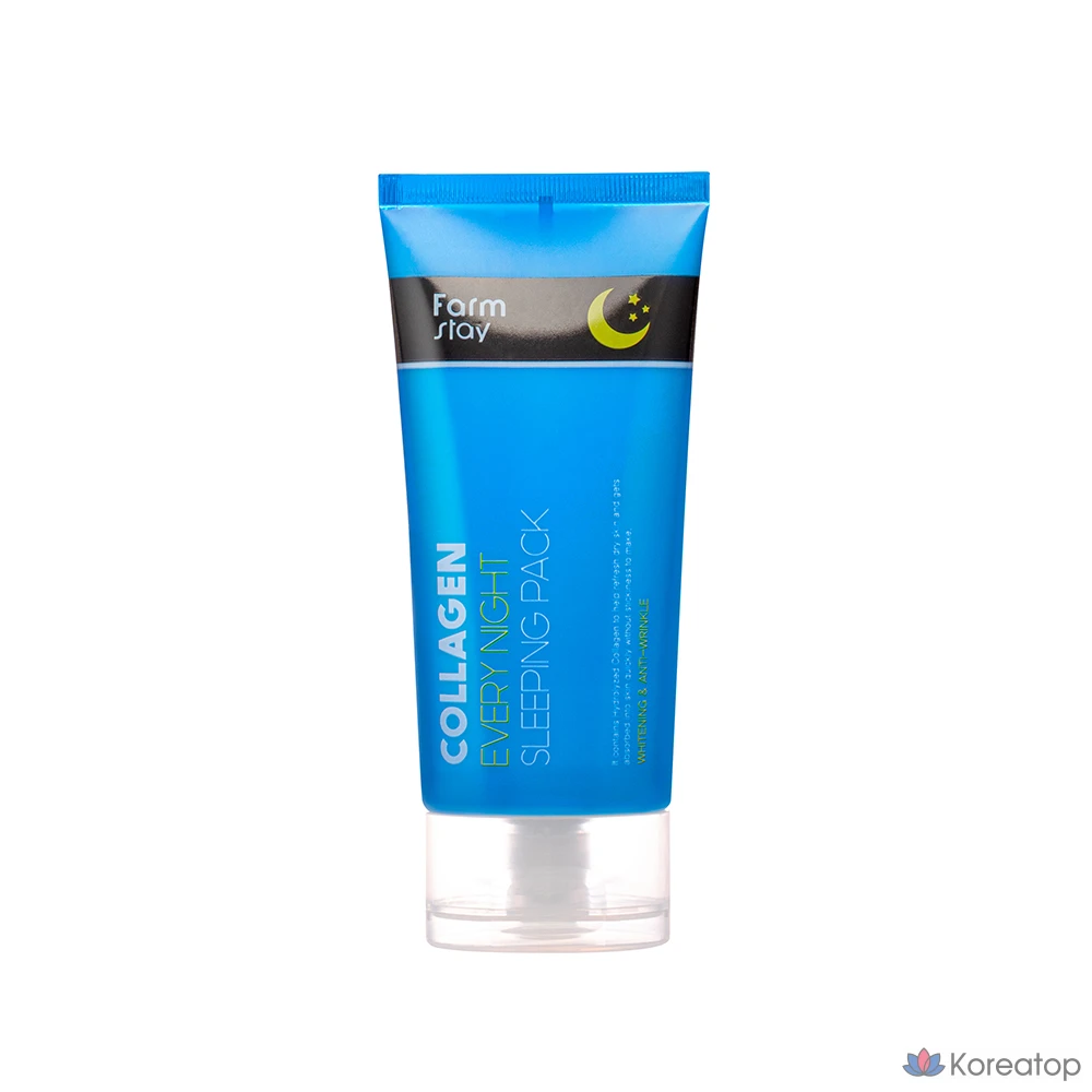 Ночная маска FarmStay Collagen Every Night Sleeping Pack, 120 мл, 1 шт.