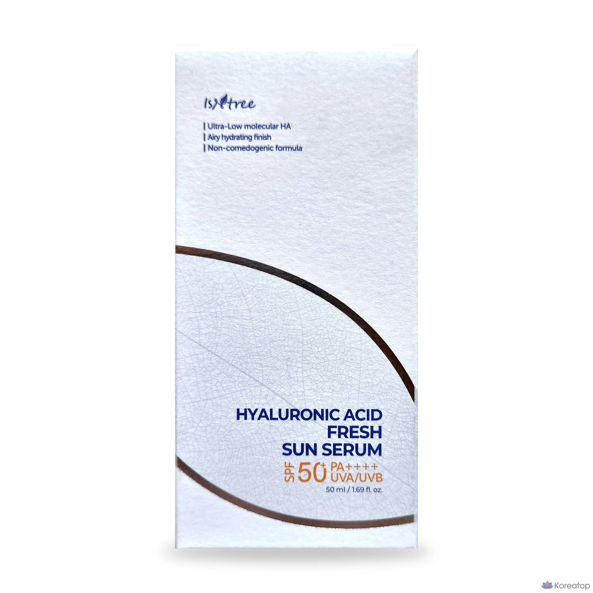 Сыворотка для загара с гиалуроновой кислотой Izandri Fresh Sun Serum SPF50+ PA++++, 50 мл, 1 шт