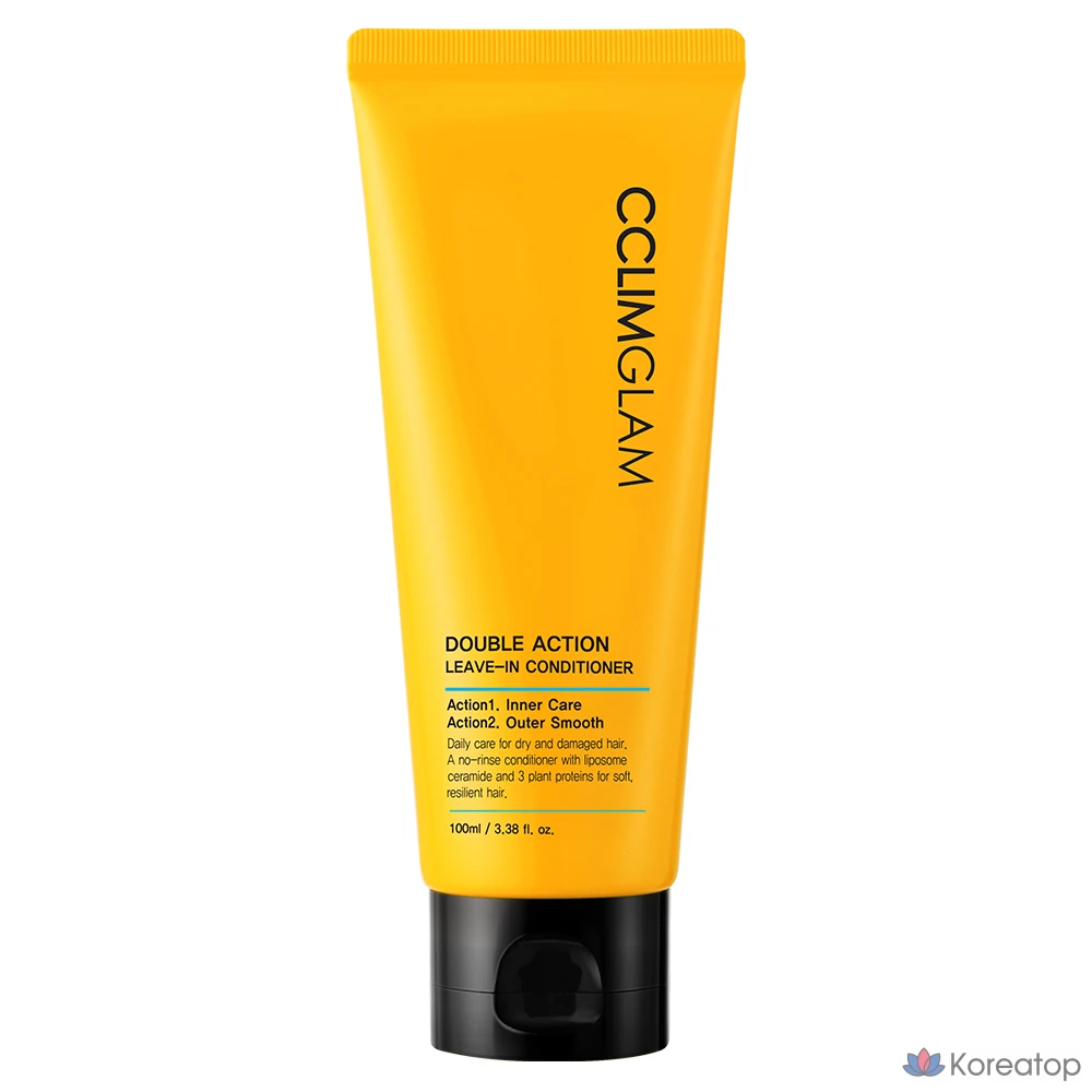 Маска для волос CCLIMGLAM Double Action Leave-In No-Wash Protein Hair Treatment Cream Pack, 100 мл, 1 шт.