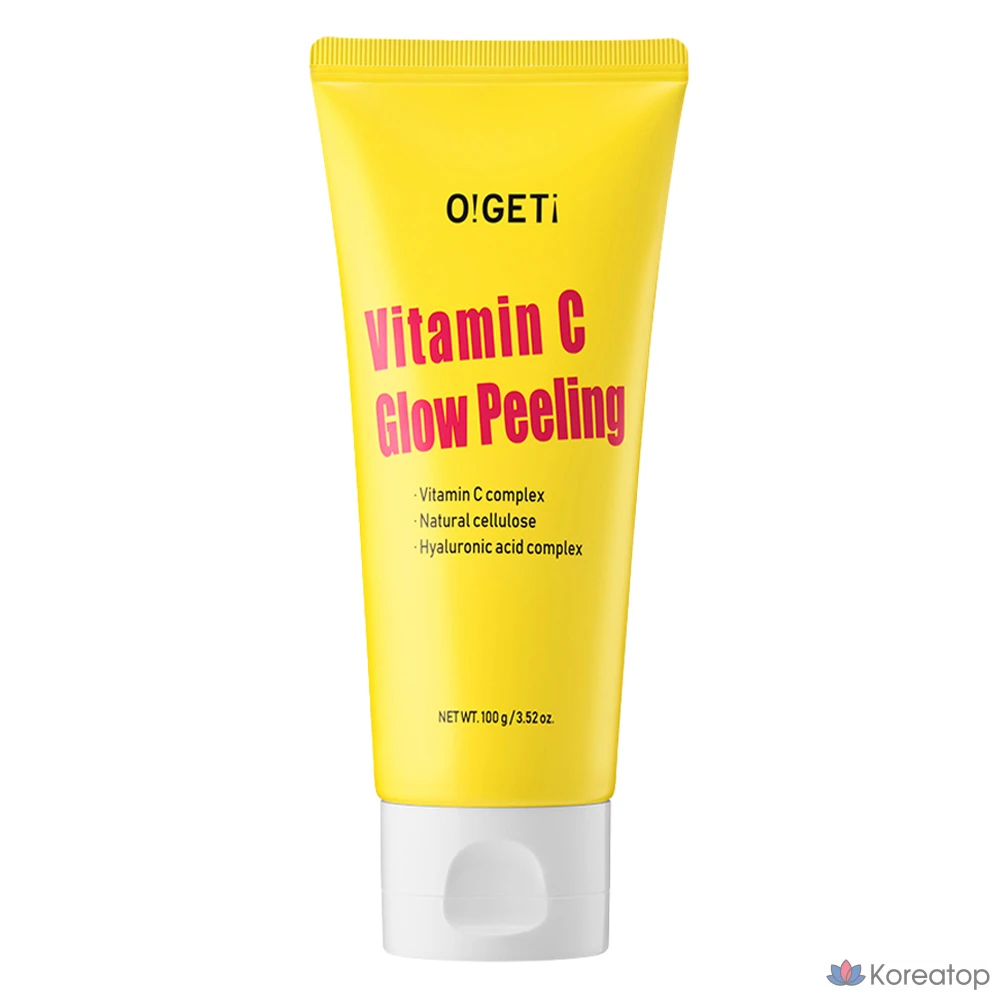 Пилинг O!GETi Vitamin C Glow Peeling Gel, 100 г, 1 шт.
