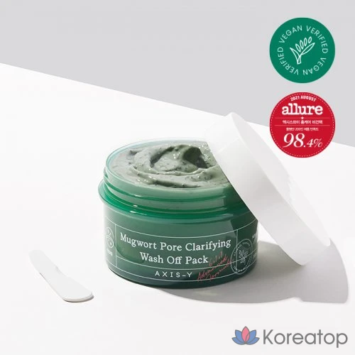 Вош-офф маска для лица Axis-Y Mugwort Pore Clarifying Wash Off Pack, 1 шт.