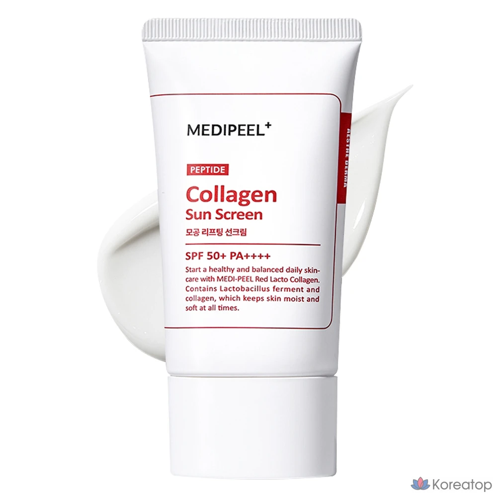 Солнцезащитный крем Medi-Peel Red Lacto Collagen Pore Lifting Sun Cream SPF50+ PA++++, 50 мл, 1 шт.