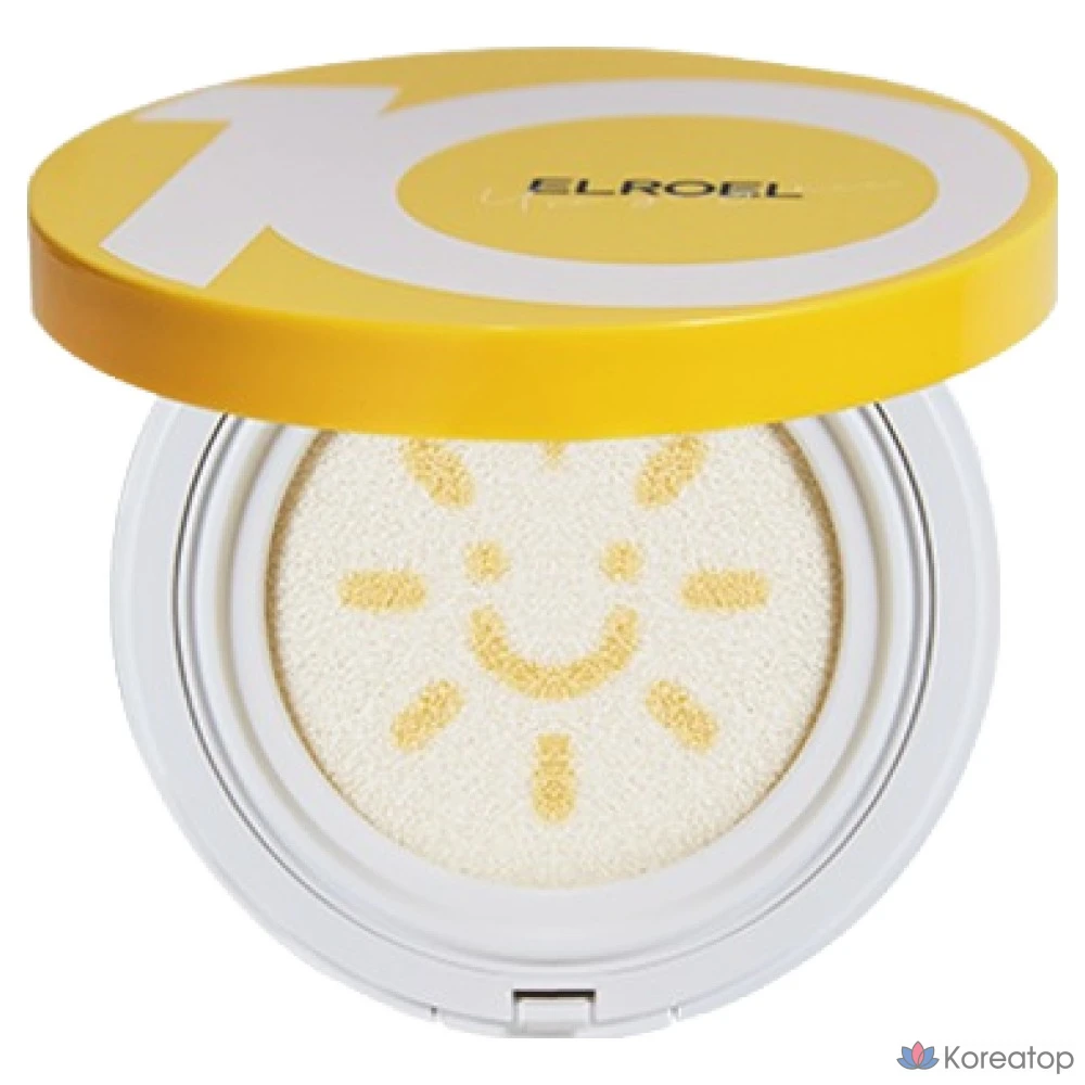 Солнцезащитный кушон ELROEL Pang Pang Big Sun Cushion S10 SPF50+ PA++++, 25 г, 1 шт.