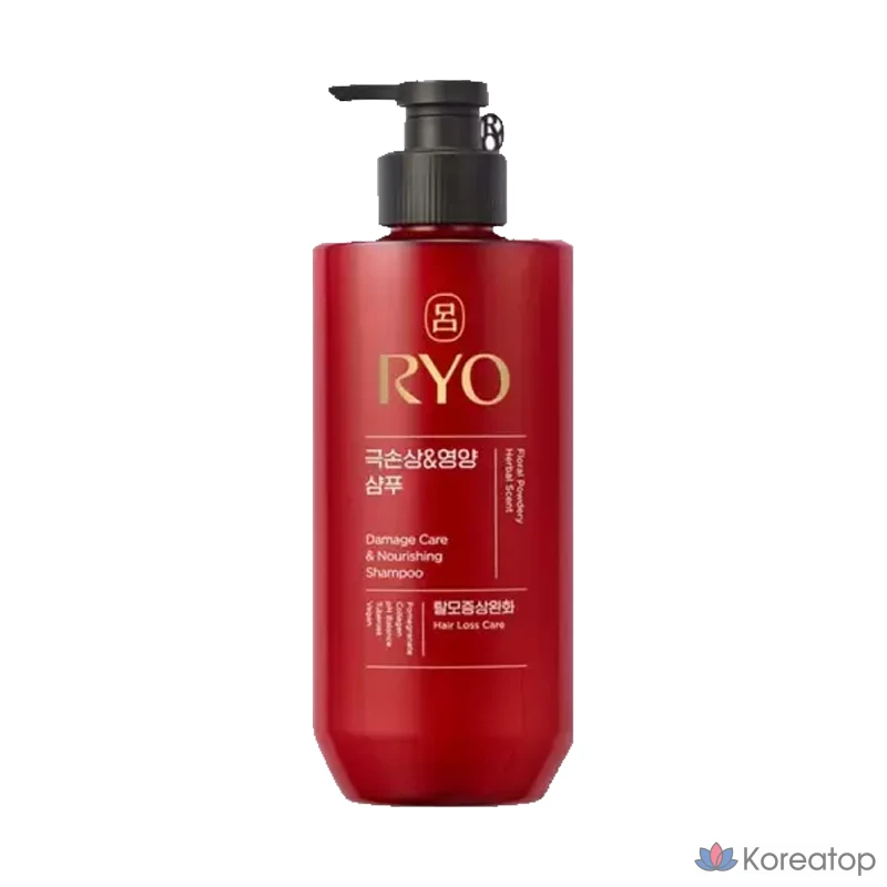 Шампунь Ryo Hamvit Damage Care &amp; Nutrition Shampoo, 592 мл, 1 шт.