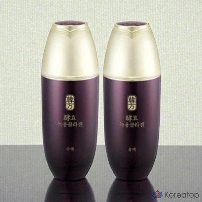 Набор для ухода Sooryehan Hyo Deer Antler Collagen 2-piece Set (Toner + Emulsion), 1 шт.