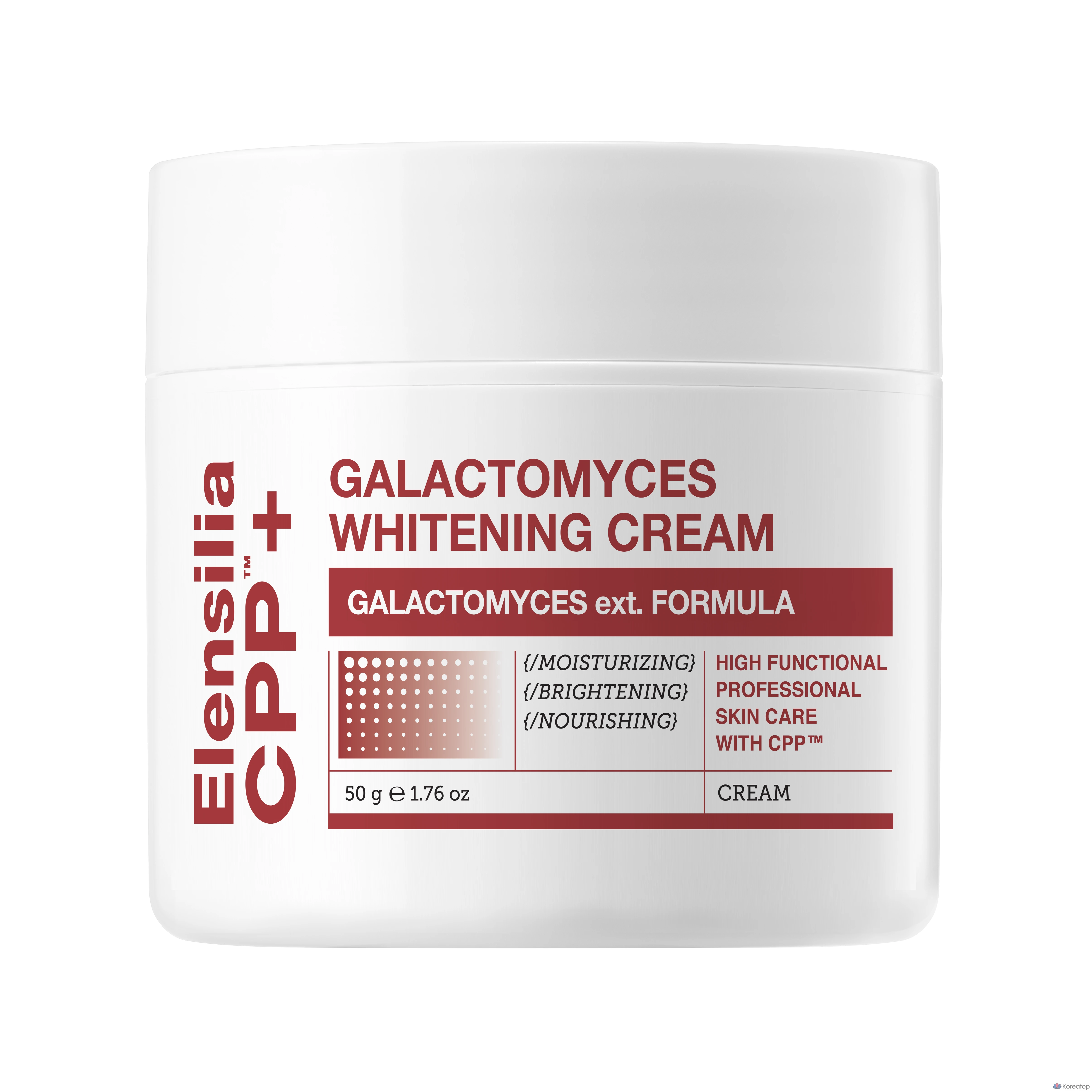 Крем Elensilia CPP Galactomyces Whitening Cream, 50 г, 1 шт.