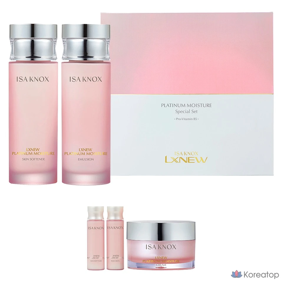 Набор для ухода Isa Knox Platinum Moisture Basic Set, 1 шт.