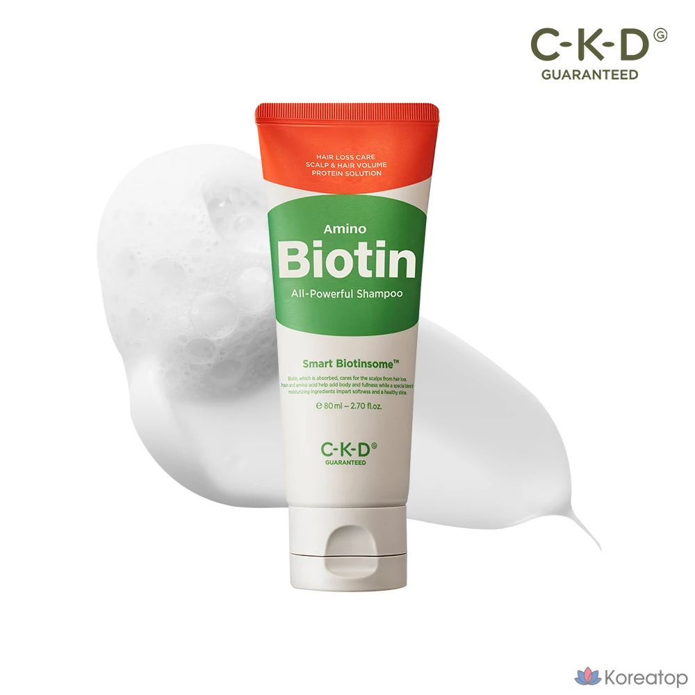 Шампунь CKD Amino Biotin All Powerful, 80 мл, 1 шт.