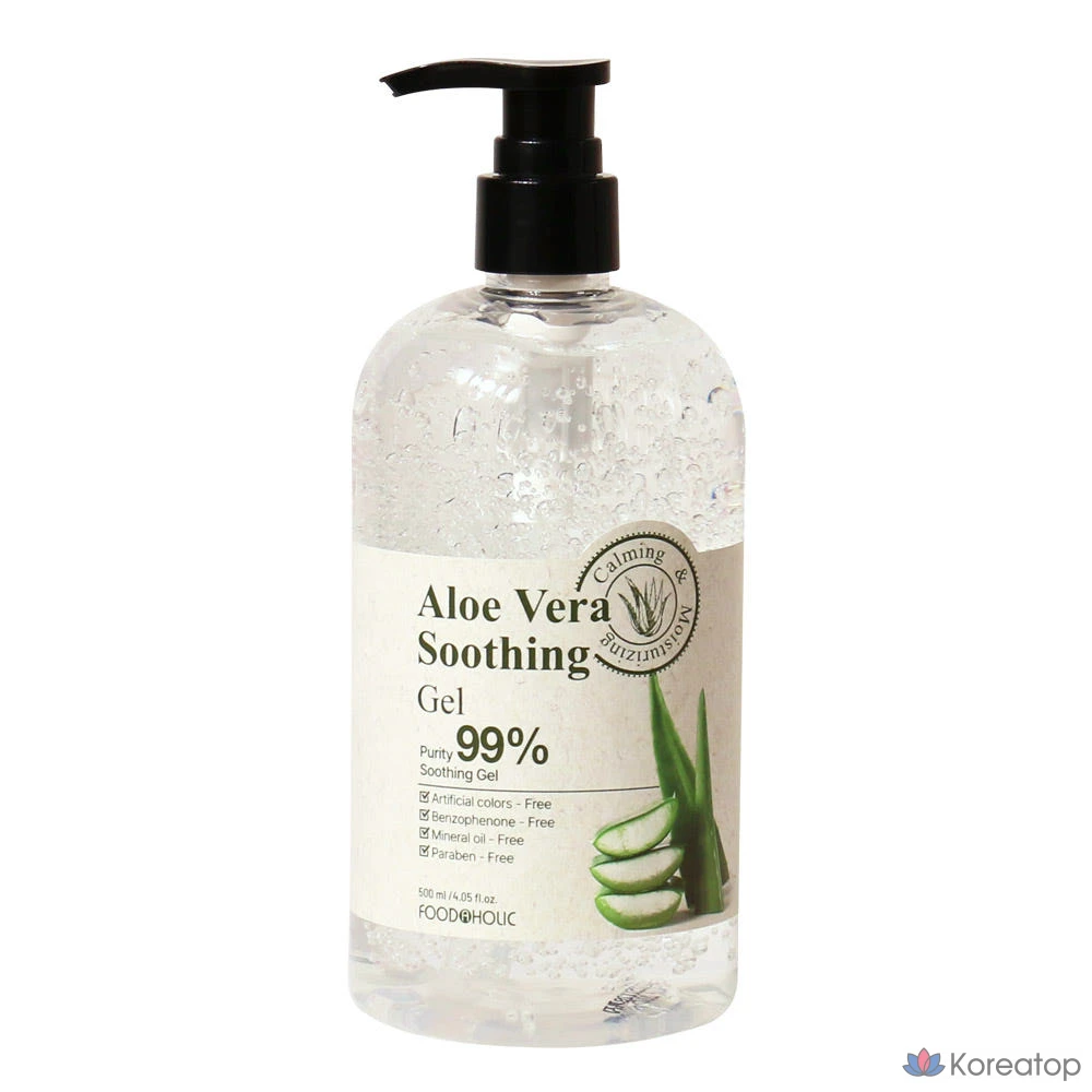 Гель FoodaHolic Aloe Vera Soothing Gel, 500 мл, 1 шт.