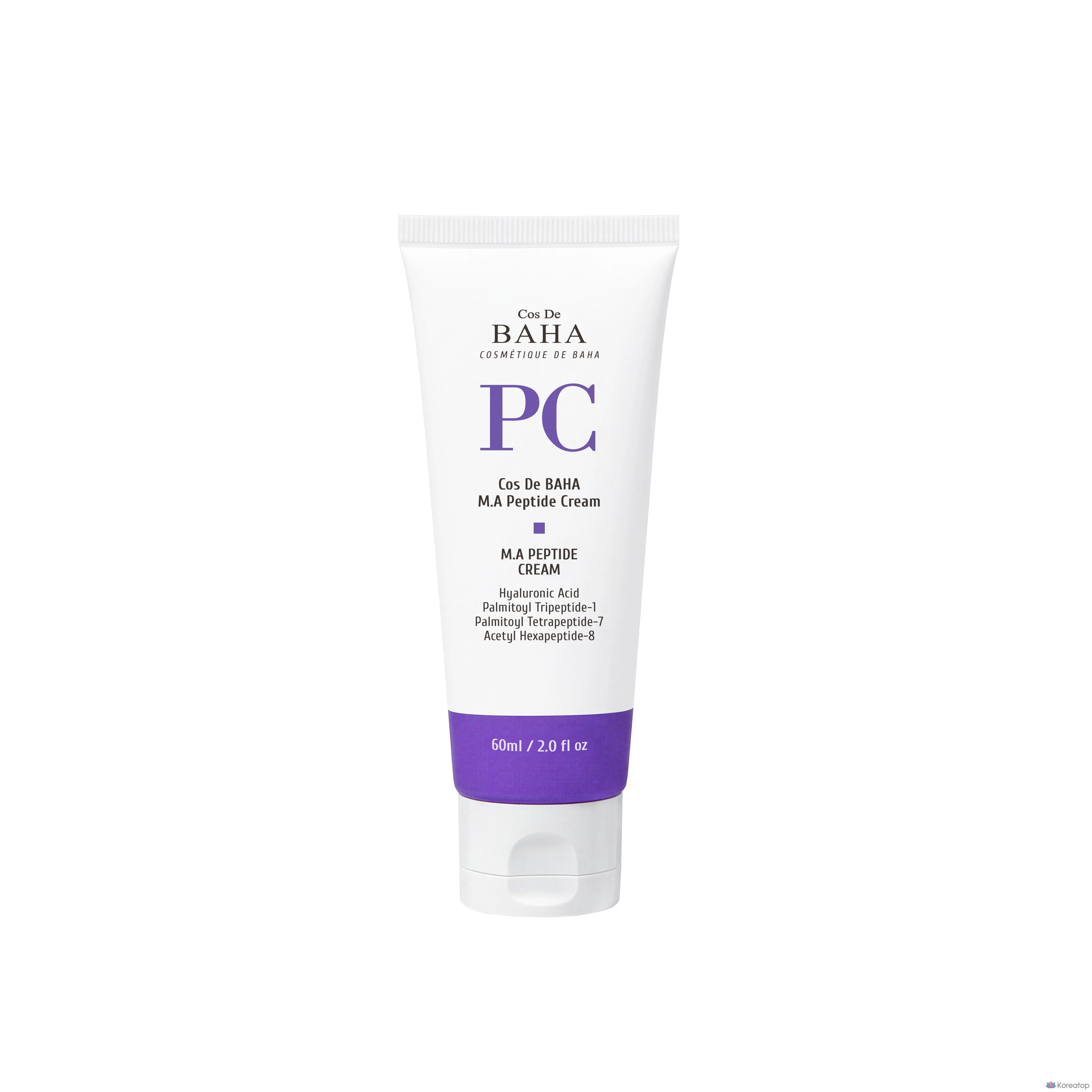 Крем Cos De Baha 3 Peptide Firming Wrinkle Whitening Functional Cream, 60 мл, 1 шт.