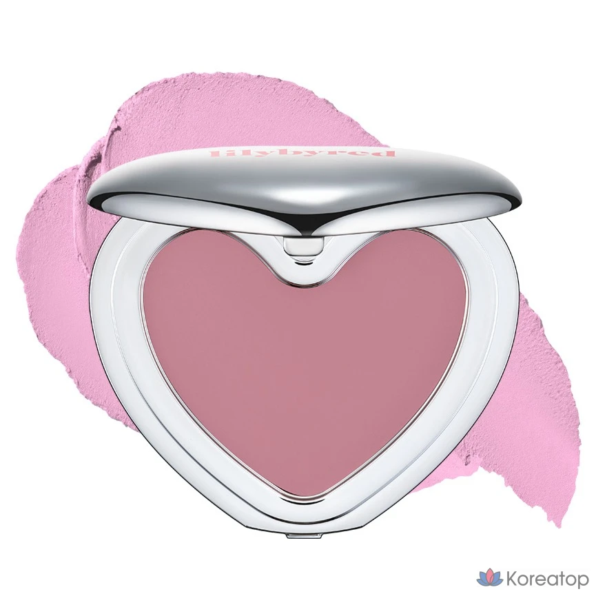 Румяна-мусс Lilybyred Love Beam Cheek Mousse, оттенок 08 Grape Yogurt Mousse, 3.8 г, 1 шт.