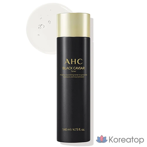 Тонер AHC Black Caviar Toner, 140 мл, 1 шт.