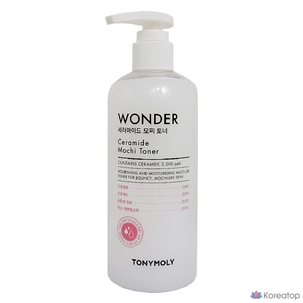 Тонер Tony Moly Wonder Ceramide Mochi Toner, 300 мл, 1 шт.