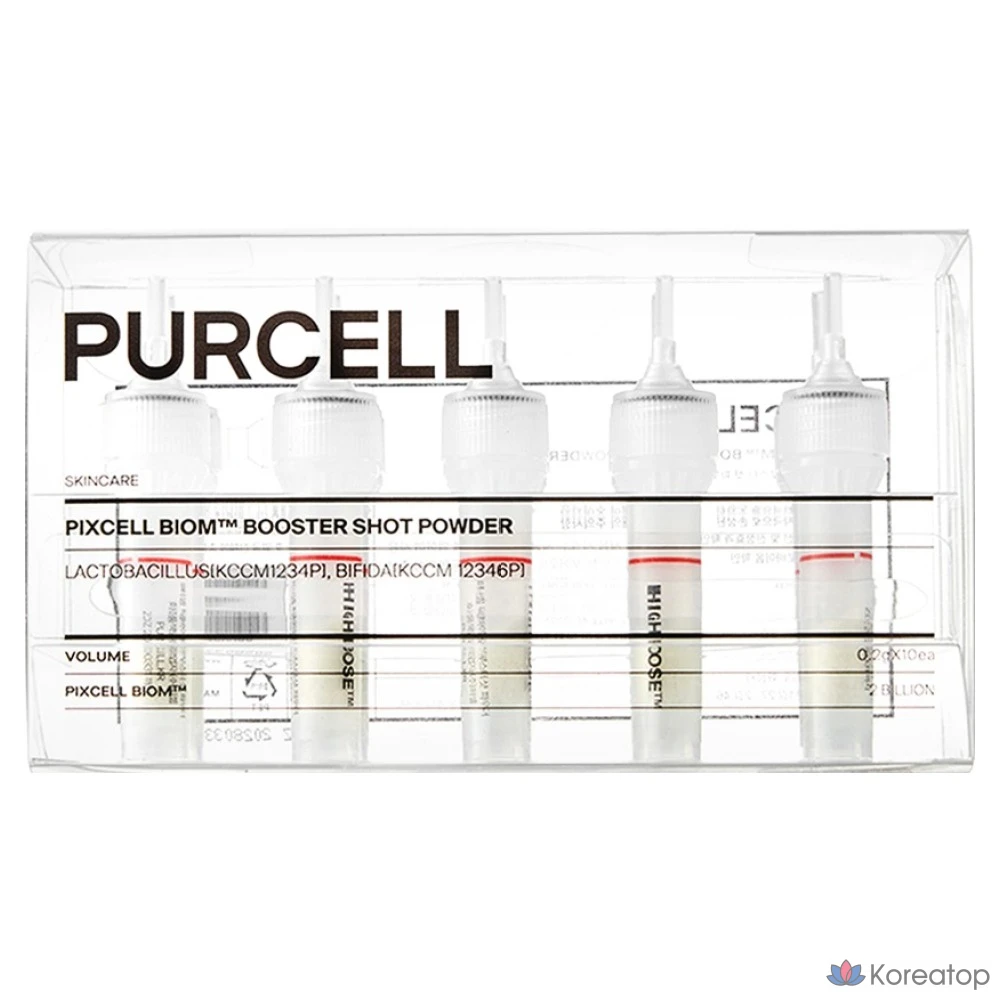 Пудра-бустер PURCELL Pixcellbiome Booster Shot Powder, 2 г, 10 шт.