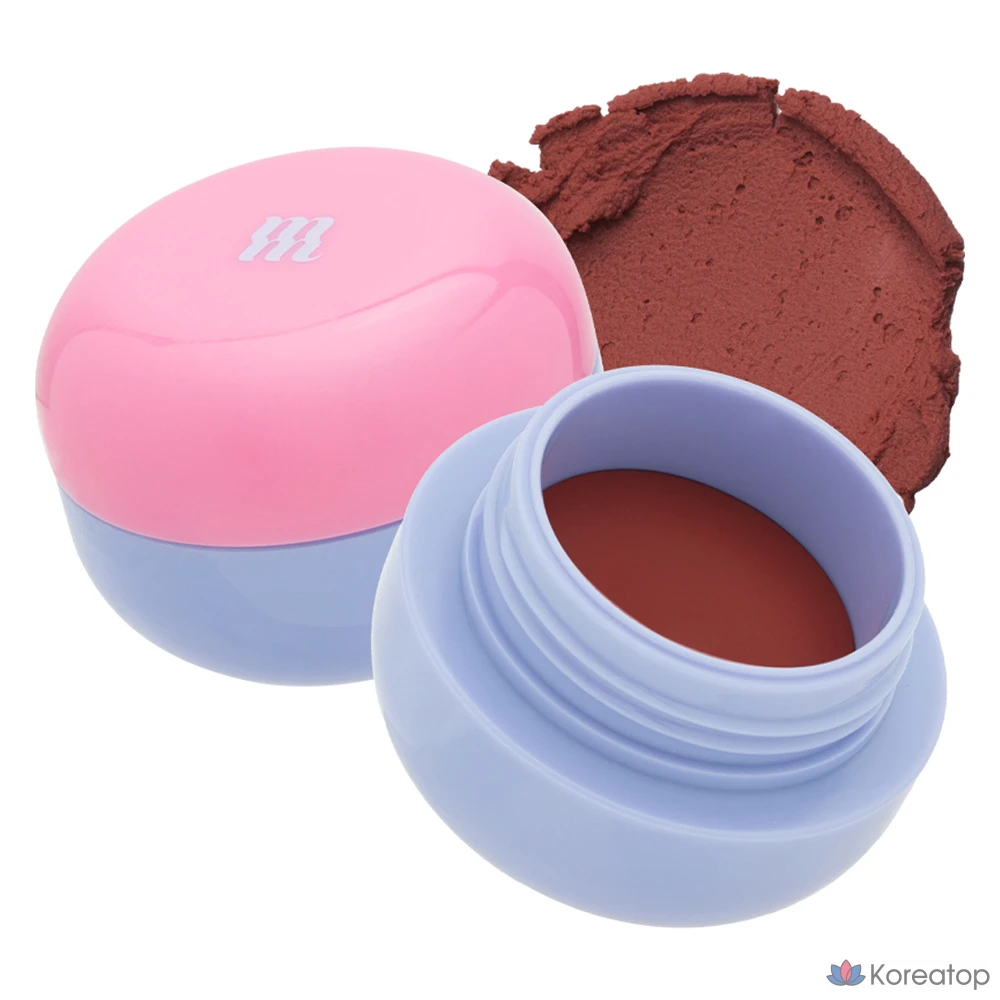 Тинт для губ MERZY Blurry Lip Mousse, оттенок BL5 Musky Rosy, 6 г, 1 шт.