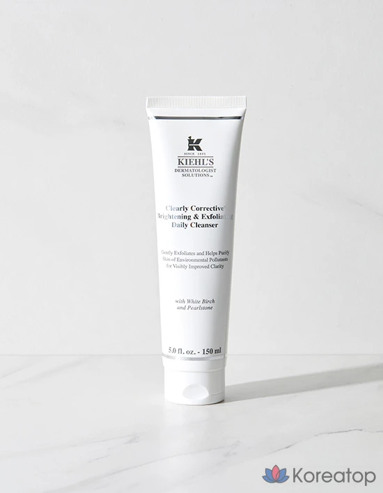 Очищающее средство Kiehl's Clearly Corrective Brightening &amp; Exfoliating Daily Cleanser, 150 мл
