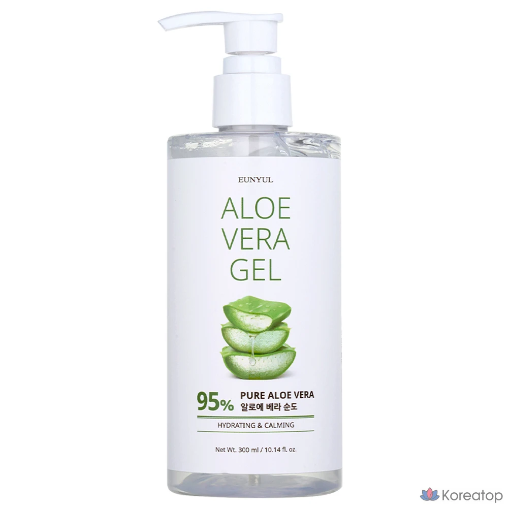 Успокаивающий гель Eunyul Aloe Vera Soothing Gel 95%, 300 мл, 1 шт.