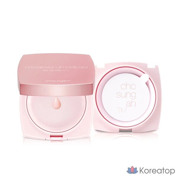 Тонирующий крем-база CHOSUNGAH Luminous Up Cream Angel Ring Edition (основной + рефил), 14 г, 1 шт.